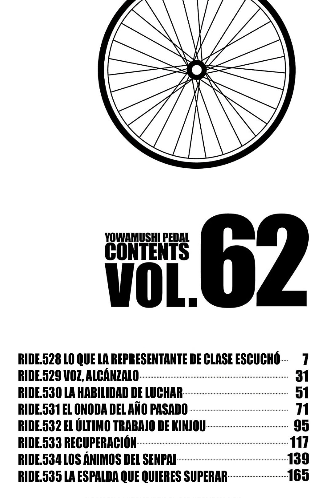 Yowamushi Pedal Capitulo 528: Lo que la representante de la clase escuchó página 7