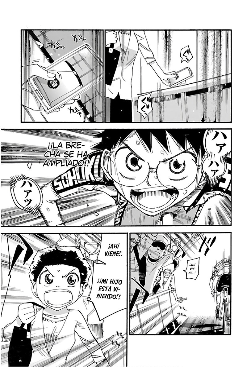 Yowamushi Pedal Capitulo 529: Voz, alcánzalo página 11