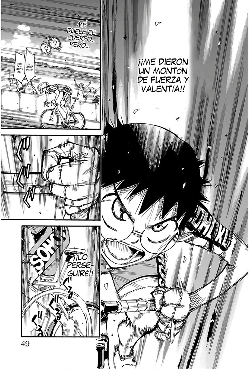 Yowamushi Pedal Capitulo 529: Voz, alcánzalo página 18