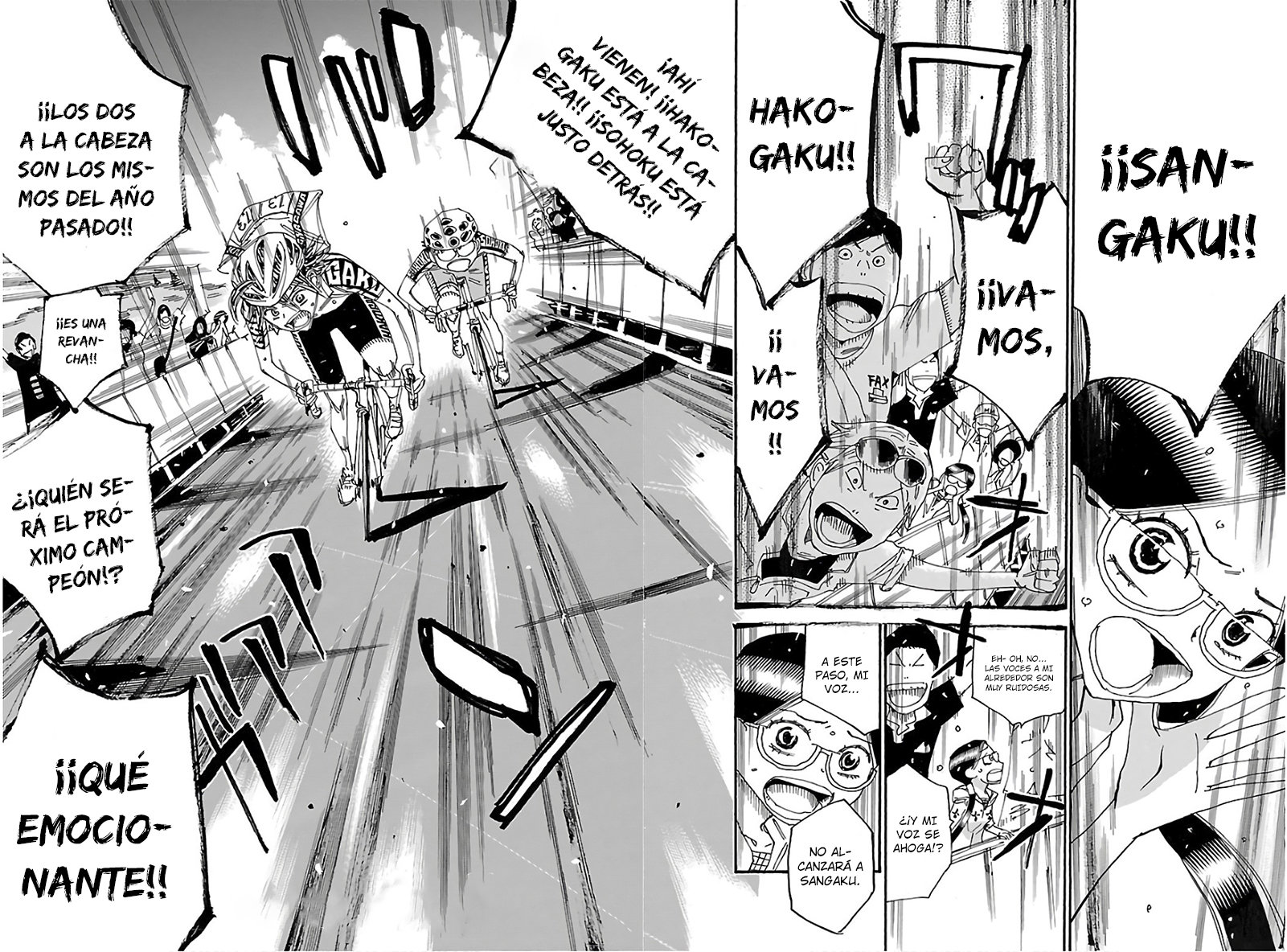 Yowamushi Pedal Capitulo 529: Voz, alcánzalo página 3