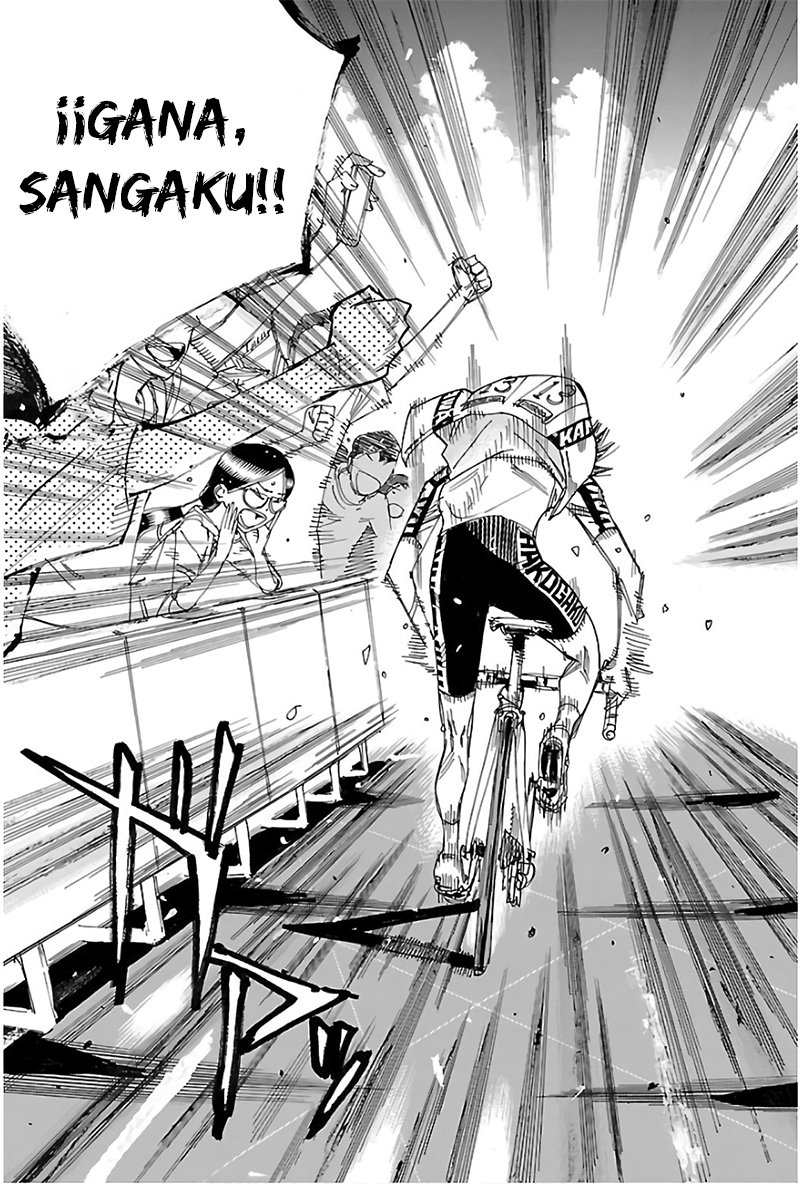 Yowamushi Pedal Capitulo 529: Voz, alcánzalo página 7