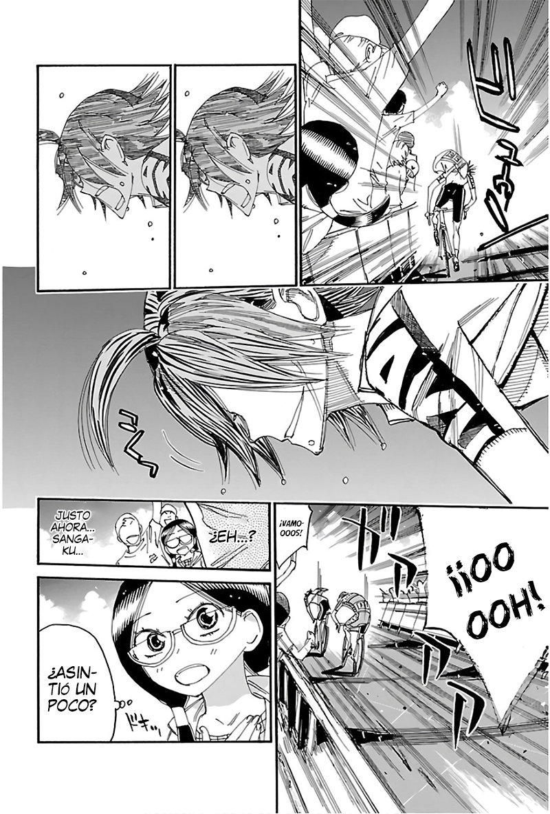 Yowamushi Pedal Capitulo 529: Voz, alcánzalo página 8