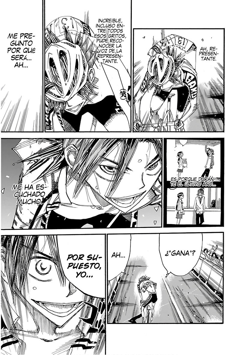 Yowamushi Pedal Capitulo 529: Voz, alcánzalo página 9