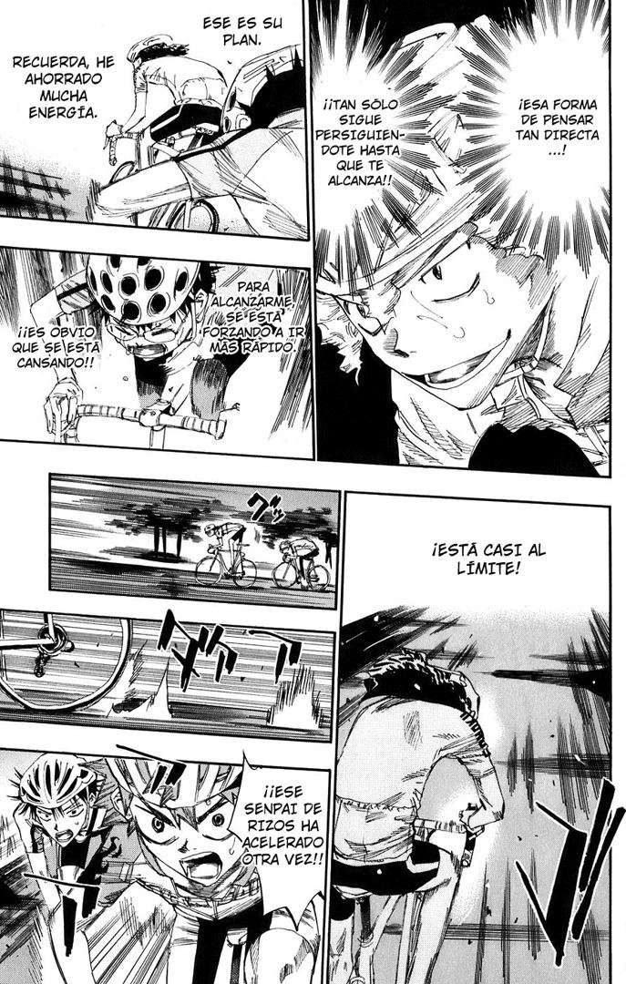 Yowamushi Pedal Capitulo 53: 60 segundos página 17