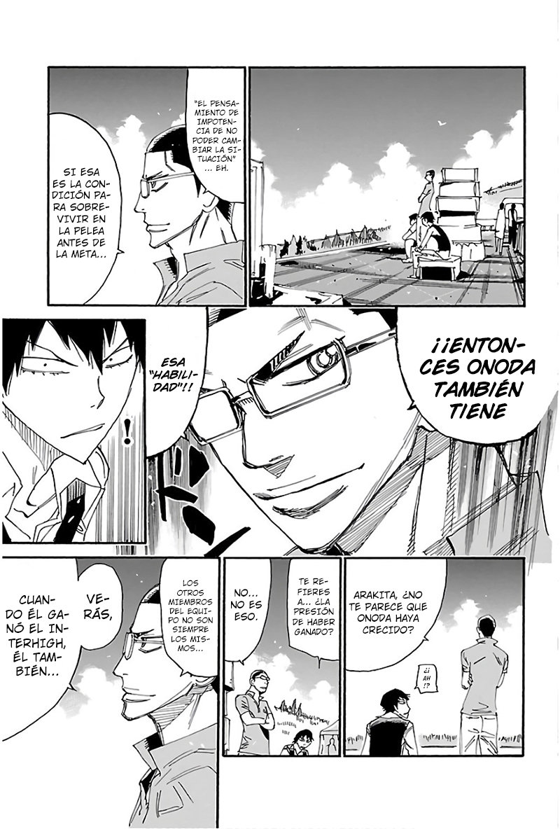 Yowamushi Pedal Capitulo 530: La habilidad de luchar página 16