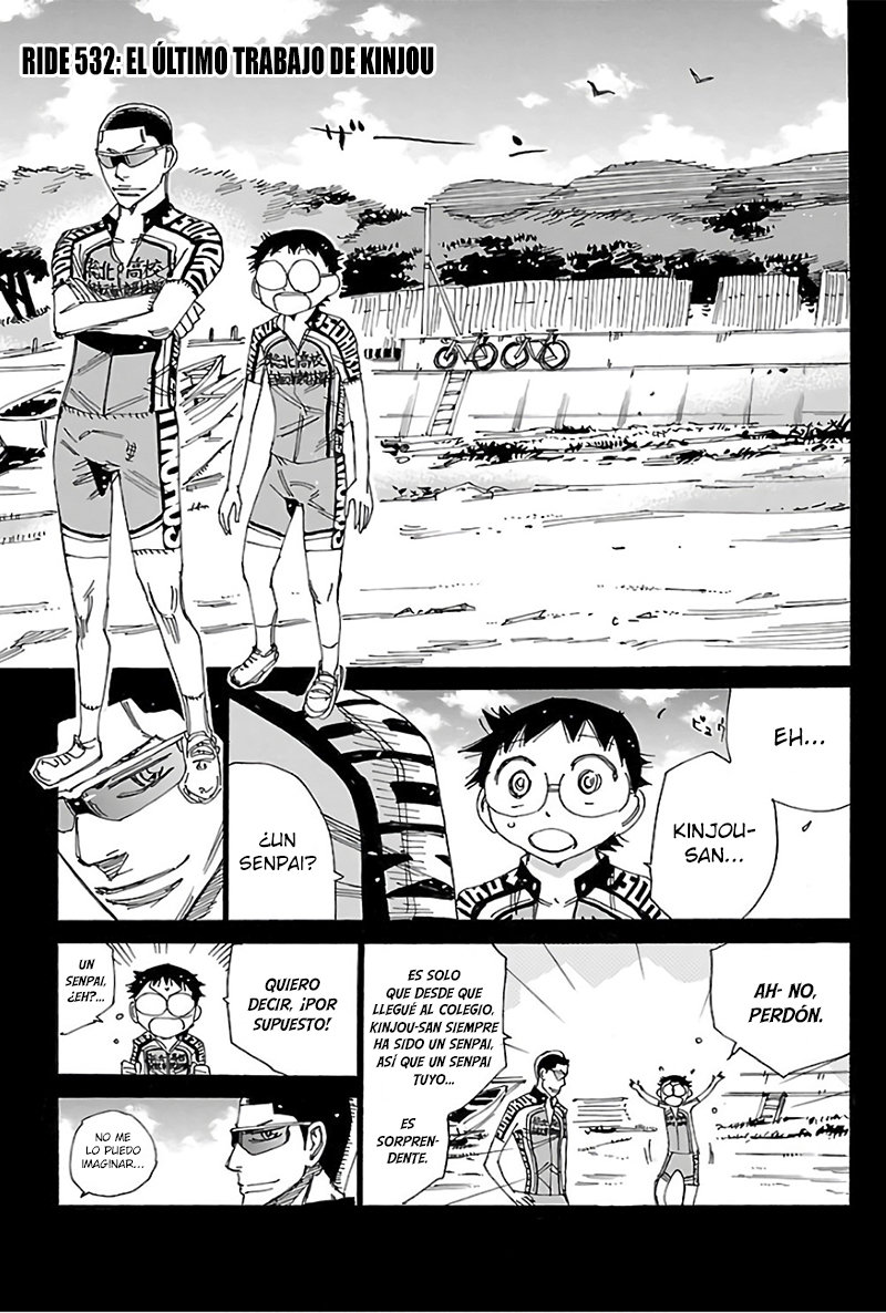 Yowamushi Pedal Capitulo 532: El último trabajo de Kimjou página 2