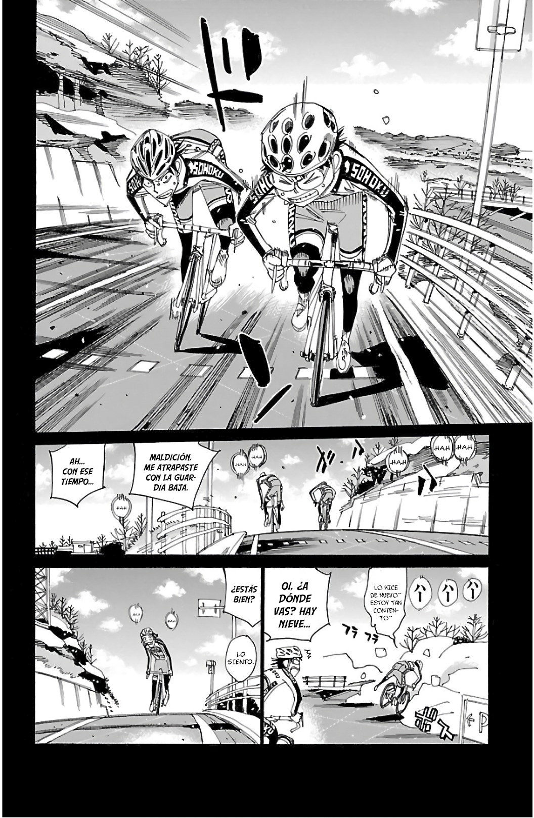 Yowamushi Pedal Capitulo 533: Recuperación página 10