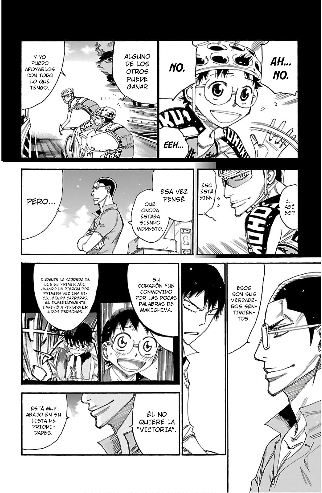 Yowamushi Pedal Capitulo 533: Recuperación página 14