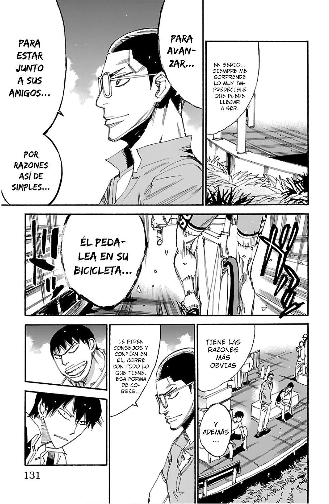 Yowamushi Pedal Capitulo 533: Recuperación página 15