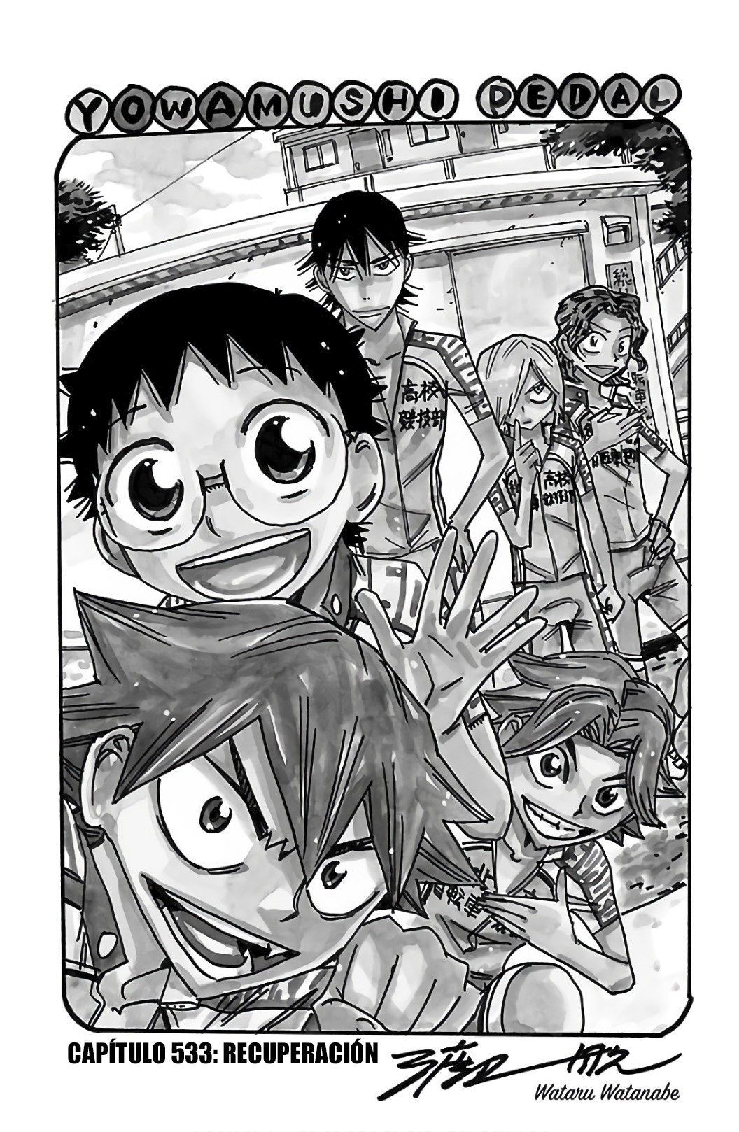 Yowamushi Pedal Capitulo 533: Recuperación página 3