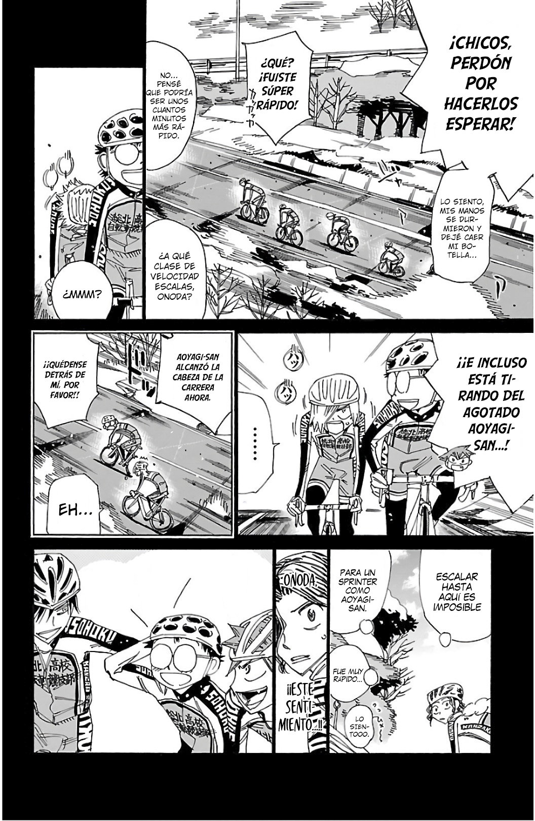Yowamushi Pedal Capitulo 533: Recuperación página 6