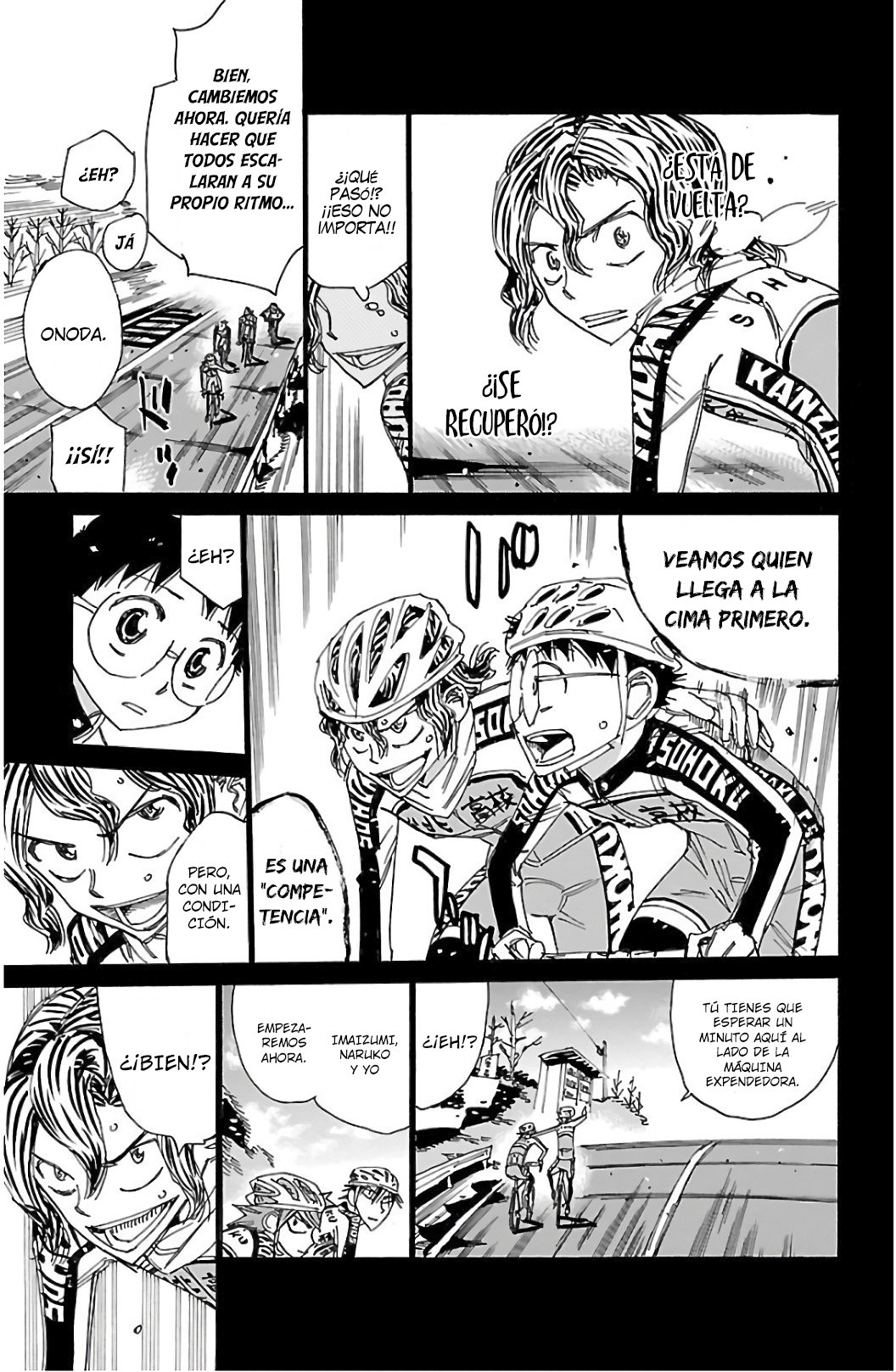 Yowamushi Pedal Capitulo 533: Recuperación página 7