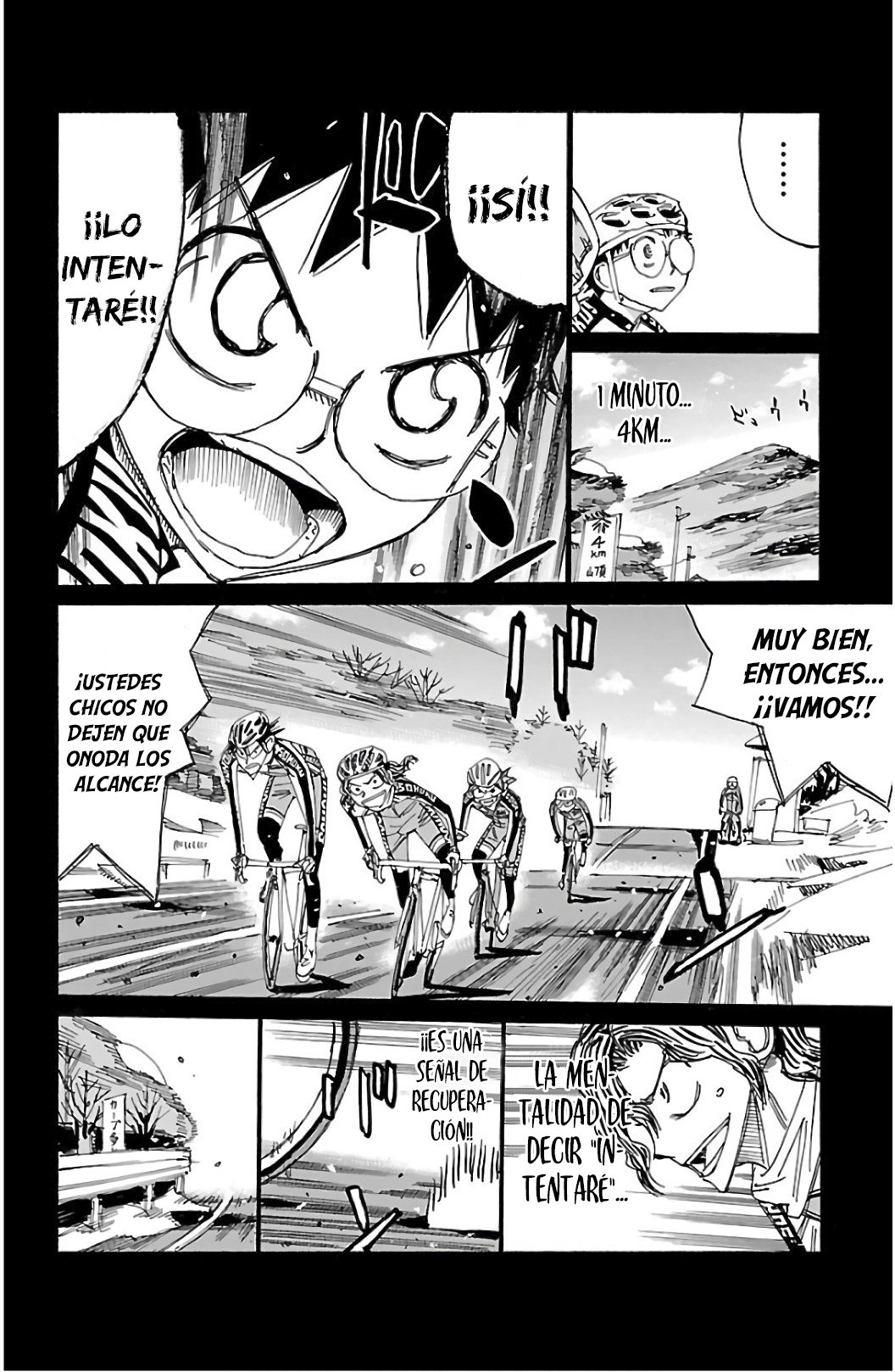 Yowamushi Pedal Capitulo 533: Recuperación página 8