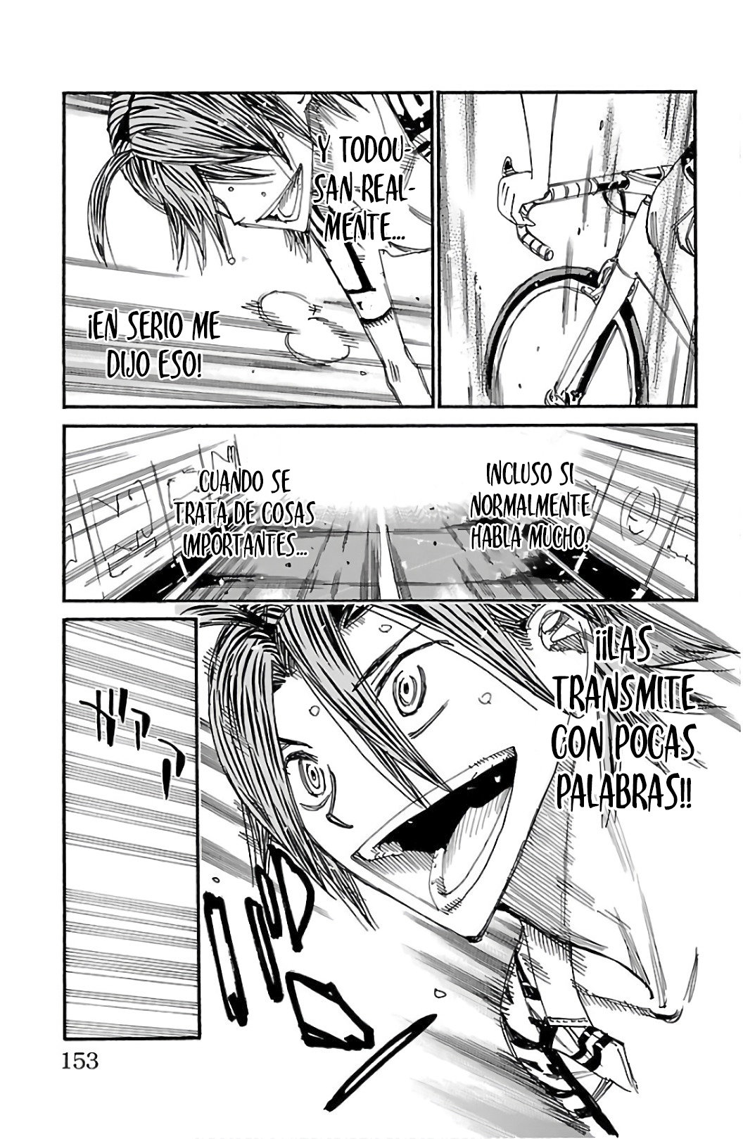 Yowamushi Pedal Capitulo 534: Los ánimos del Senpai página 14