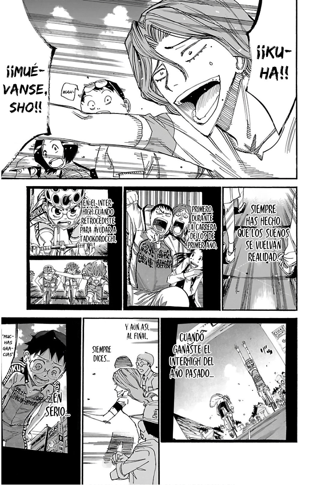 Yowamushi Pedal Capitulo 534: Los ánimos del Senpai página 19
