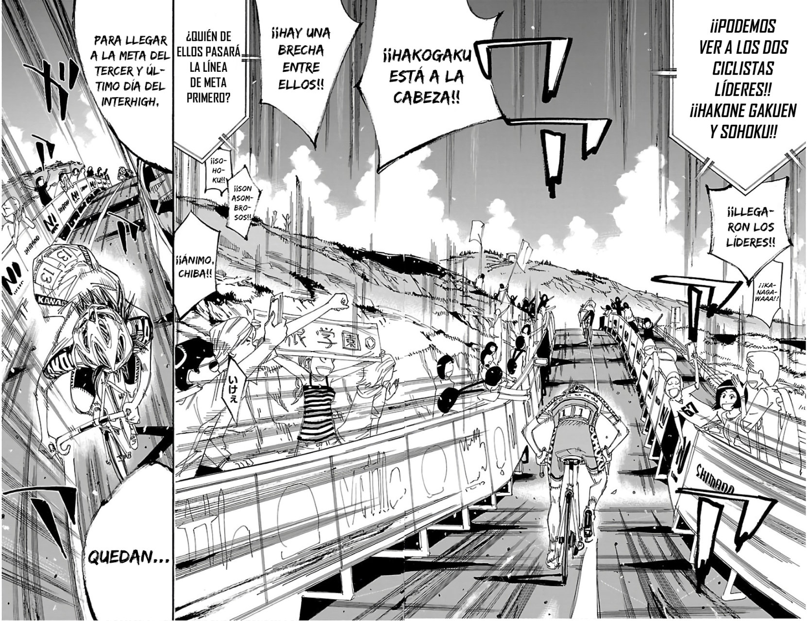 Yowamushi Pedal Capitulo 534: Los ánimos del Senpai página 6