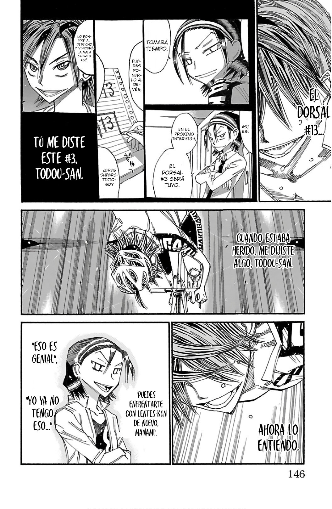 Yowamushi Pedal Capitulo 534: Los ánimos del Senpai página 8