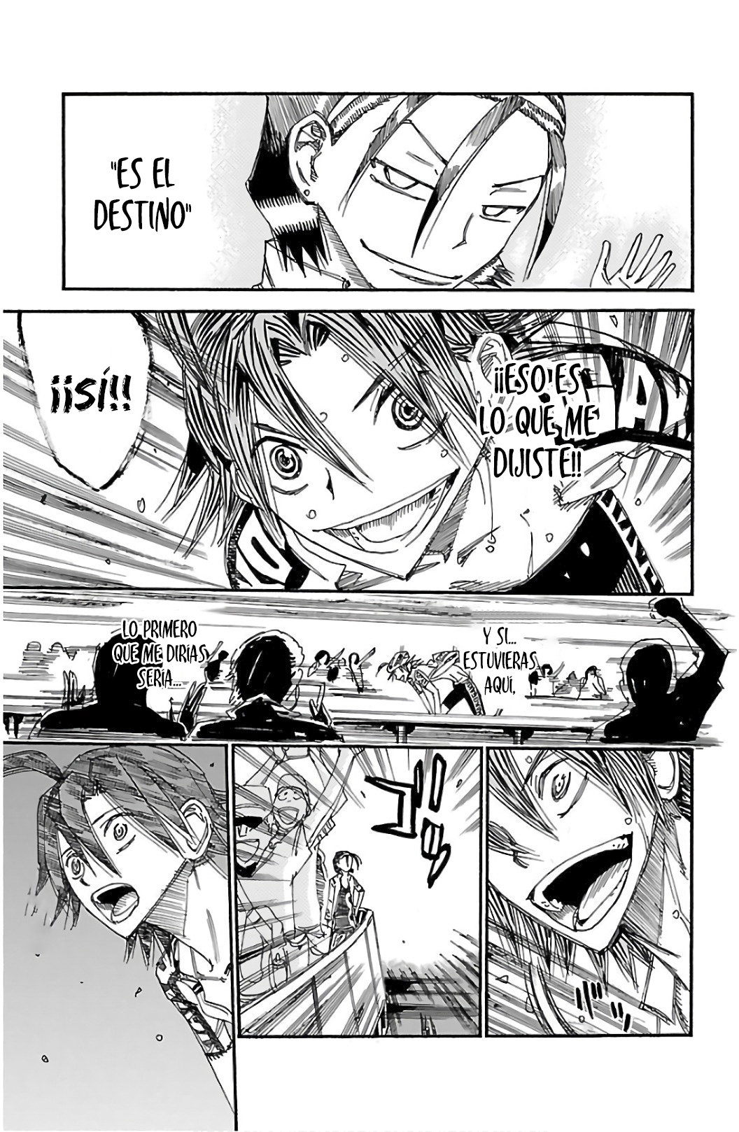 Yowamushi Pedal Capitulo 534: Los ánimos del Senpai página 9