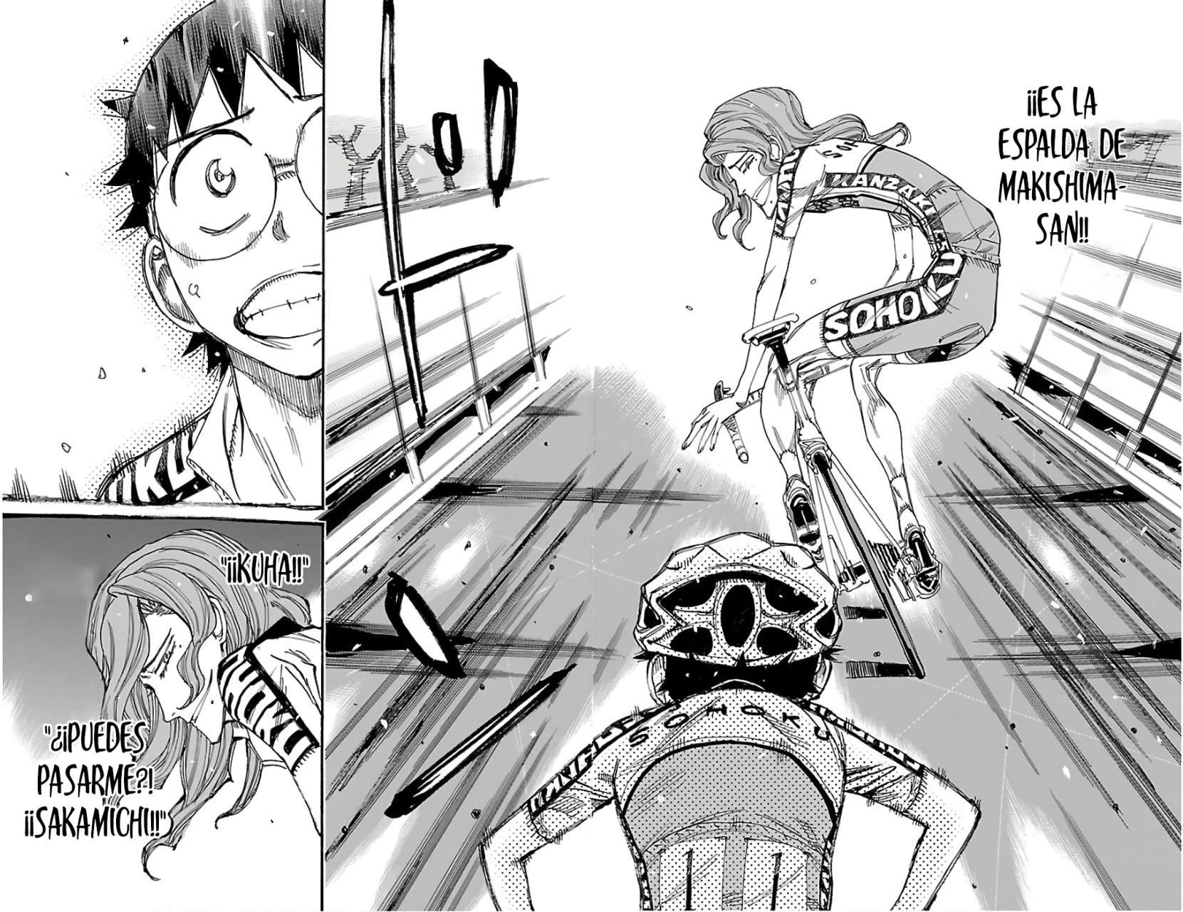 Yowamushi Pedal Capitulo 535: La espalda que quieras superar página 10