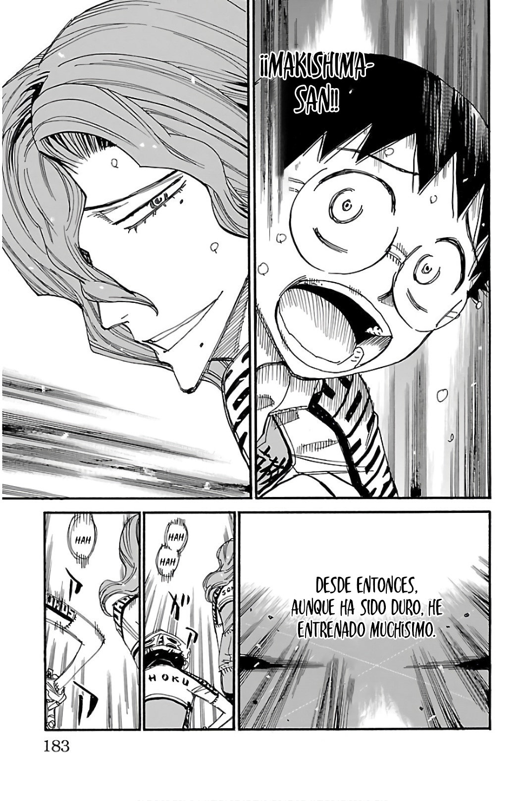 Yowamushi Pedal Capitulo 535: La espalda que quieras superar página 17