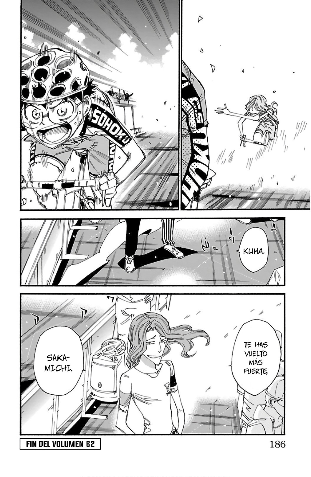 Yowamushi Pedal Capitulo 535: La espalda que quieras superar página 20