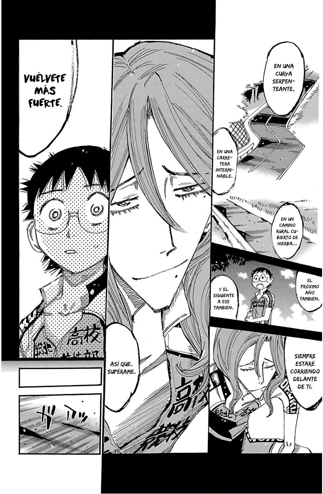 Yowamushi Pedal Capitulo 535: La espalda que quieras superar página 3