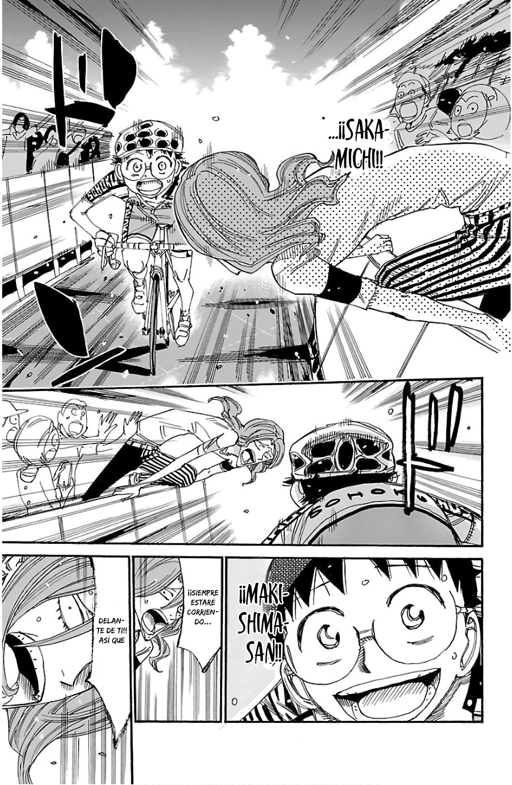 Yowamushi Pedal Capitulo 535: La espalda que quieras superar página 4