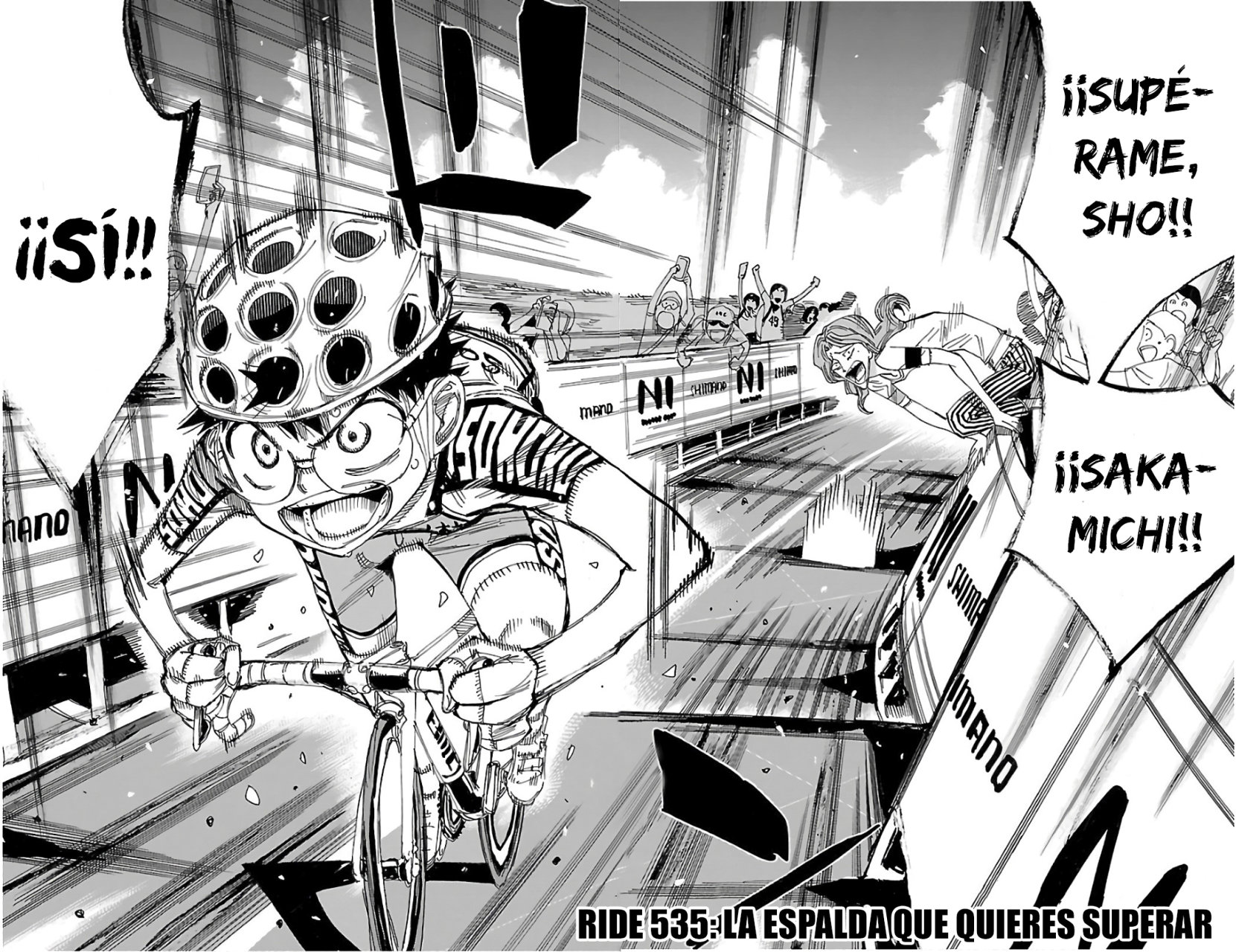 Yowamushi Pedal Capitulo 535: La espalda que quieras superar página 5