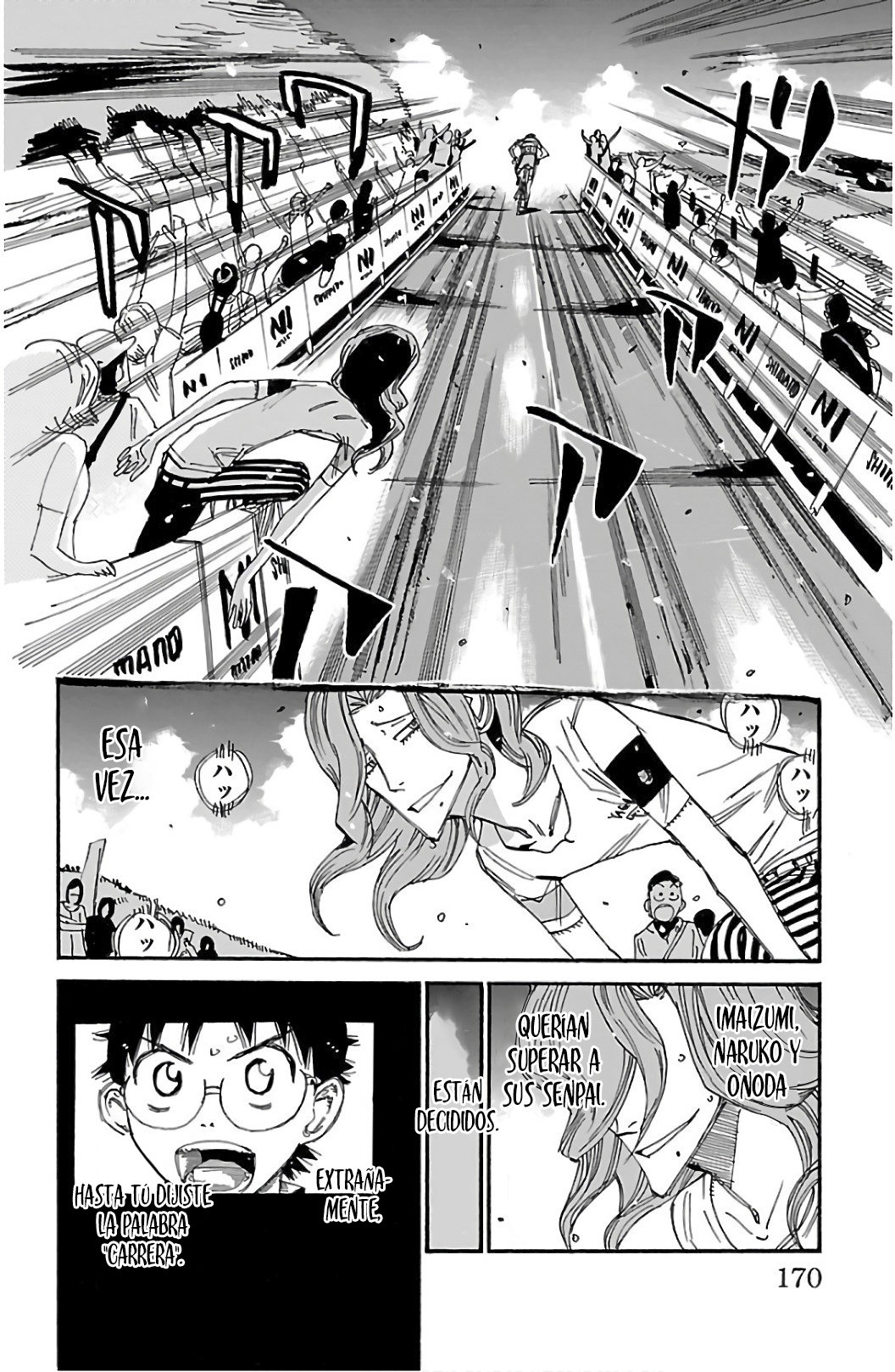 Yowamushi Pedal Capitulo 535: La espalda que quieras superar página 6