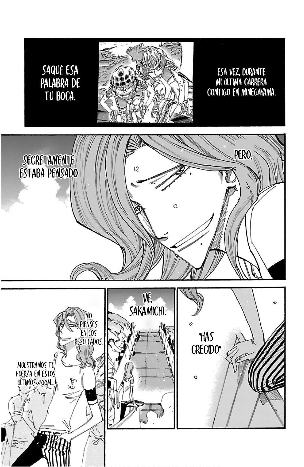 Yowamushi Pedal Capitulo 535: La espalda que quieras superar página 7