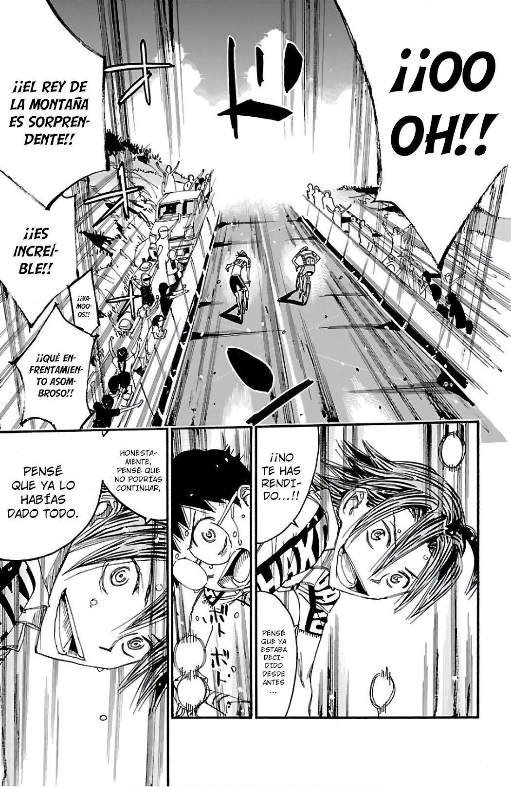 Yowamushi Pedal Capitulo 536: Los últimos 300M página 12