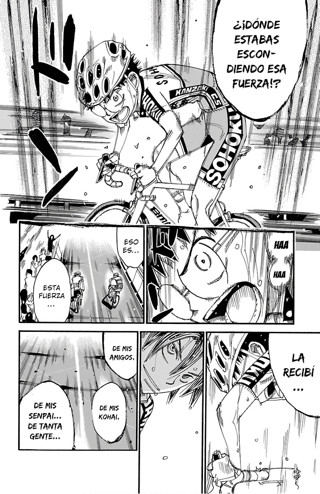 Yowamushi Pedal Capitulo 536: Los últimos 300M página 13