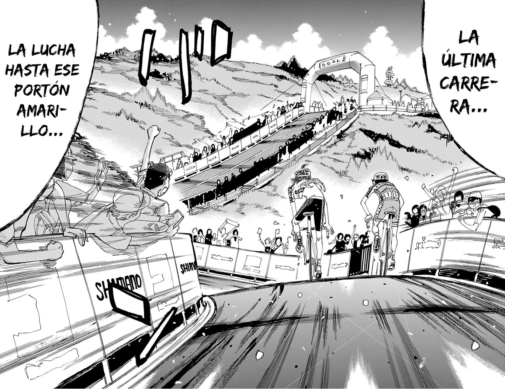 Yowamushi Pedal Capitulo 536: Los últimos 300M página 15