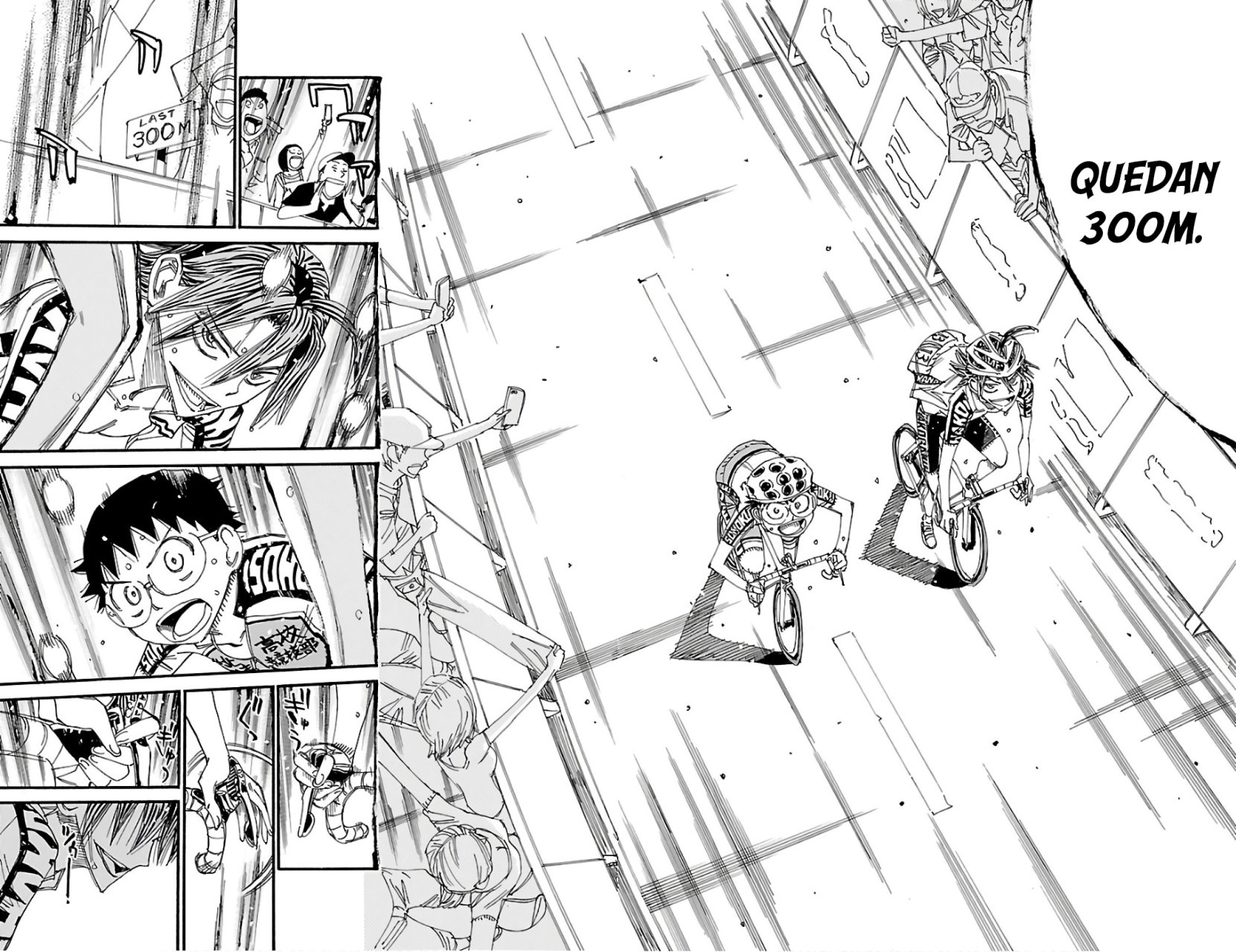 Yowamushi Pedal Capitulo 536: Los últimos 300M página 16