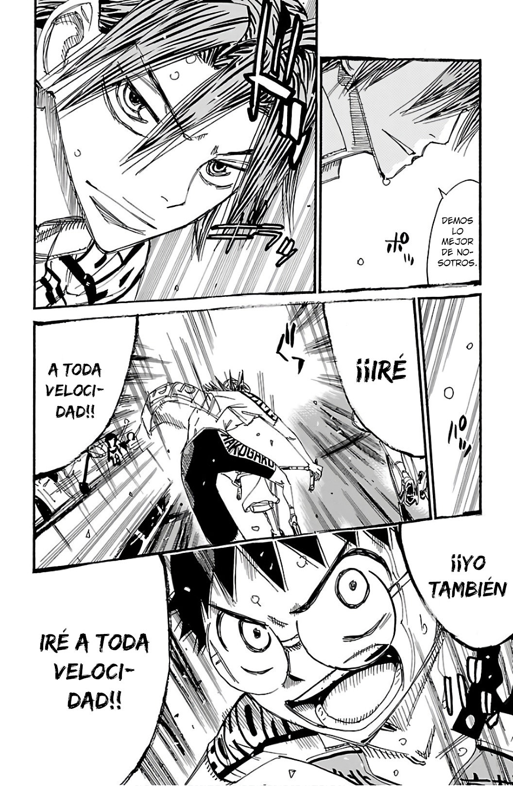 Yowamushi Pedal Capitulo 536: Los últimos 300M página 17