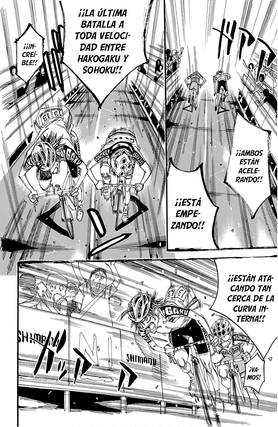 Yowamushi Pedal Capitulo 536: Los últimos 300M página 20