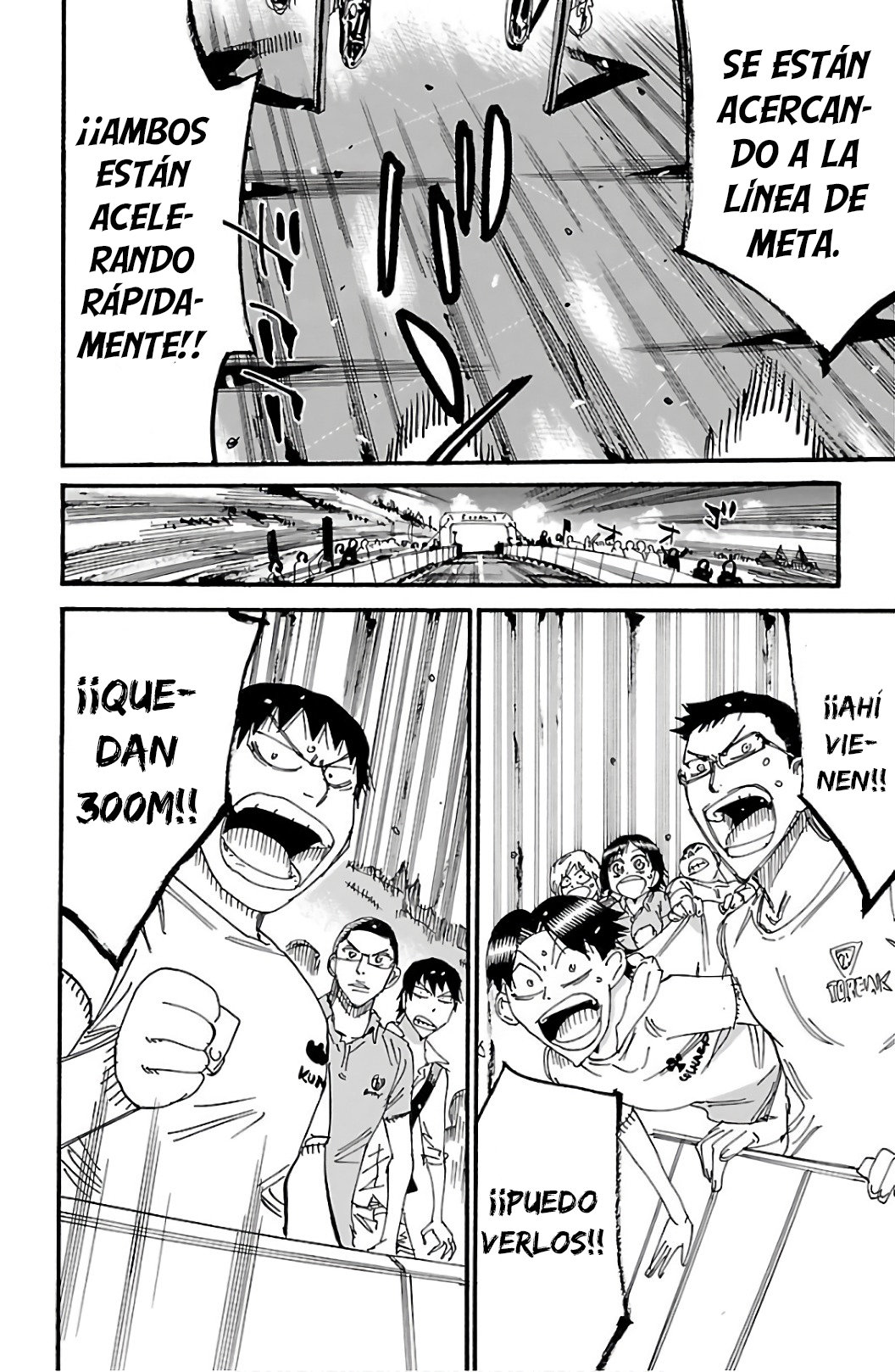 Yowamushi Pedal Capitulo 536: Los últimos 300M página 22