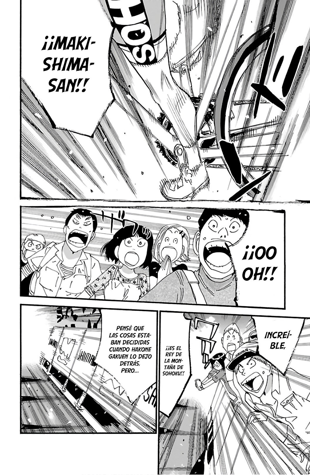 Yowamushi Pedal Capitulo 536: Los últimos 300M página 8