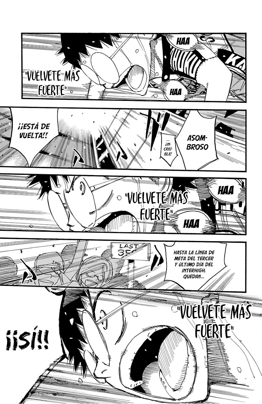 Yowamushi Pedal Capitulo 536: Los últimos 300M página 9