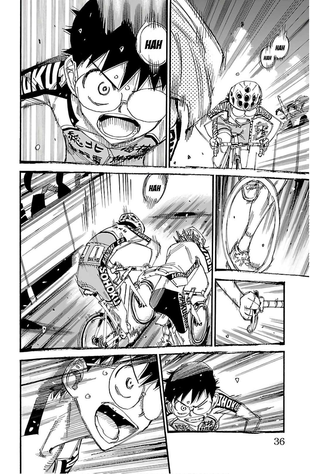 Yowamushi Pedal Capitulo 537: Uno contra uno página 10
