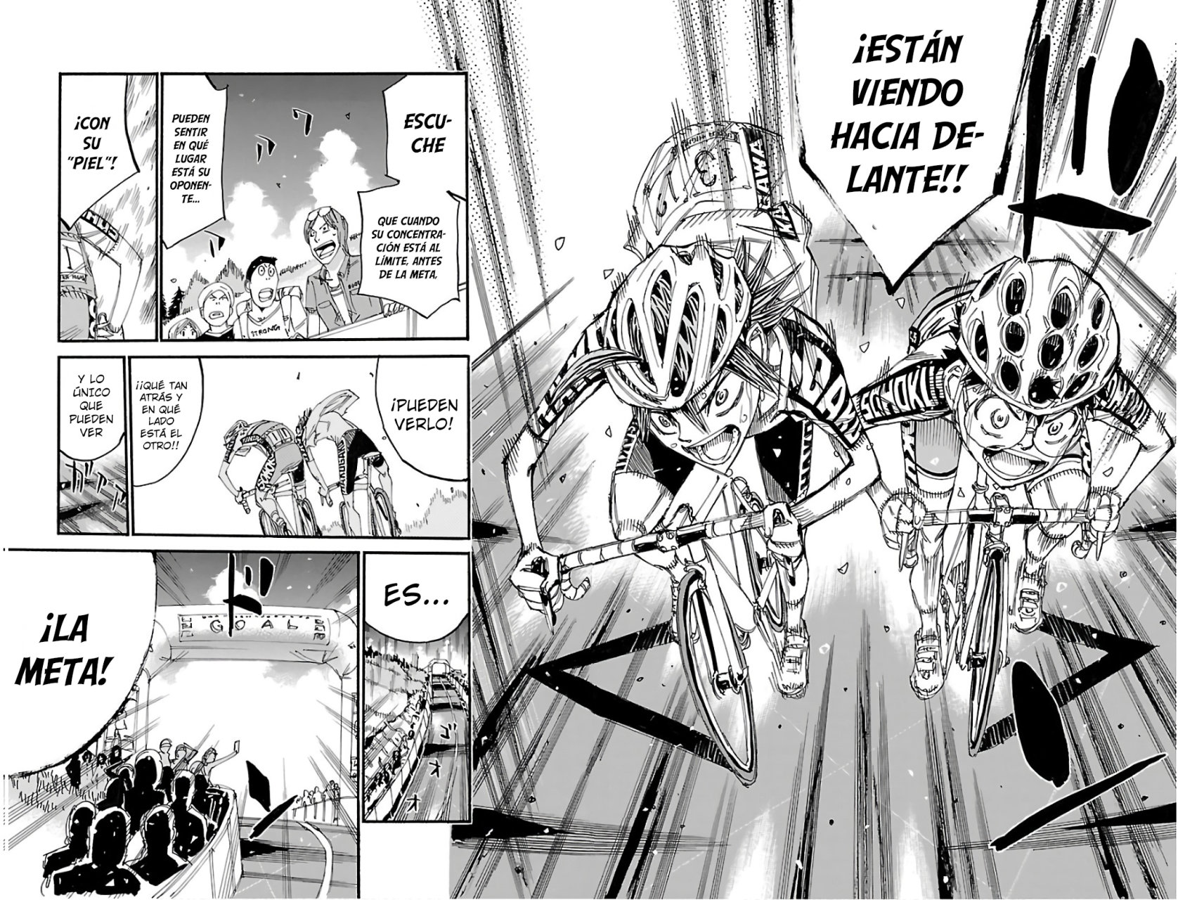Yowamushi Pedal Capitulo 537: Uno contra uno página 14