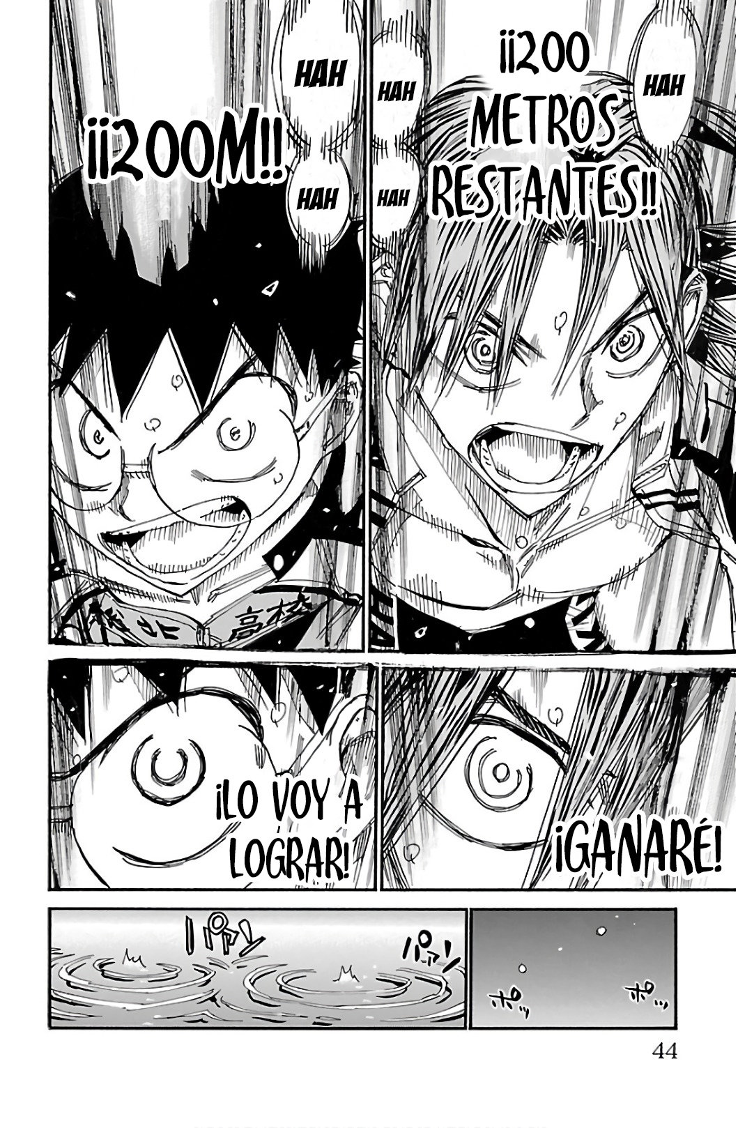 Yowamushi Pedal Capitulo 537: Uno contra uno página 16