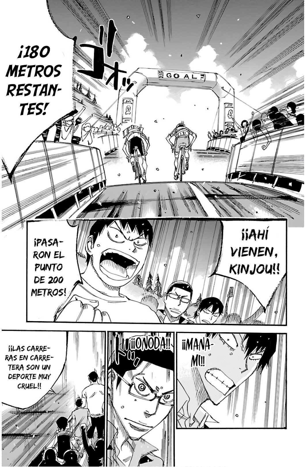 Yowamushi Pedal Capitulo 537: Uno contra uno página 17