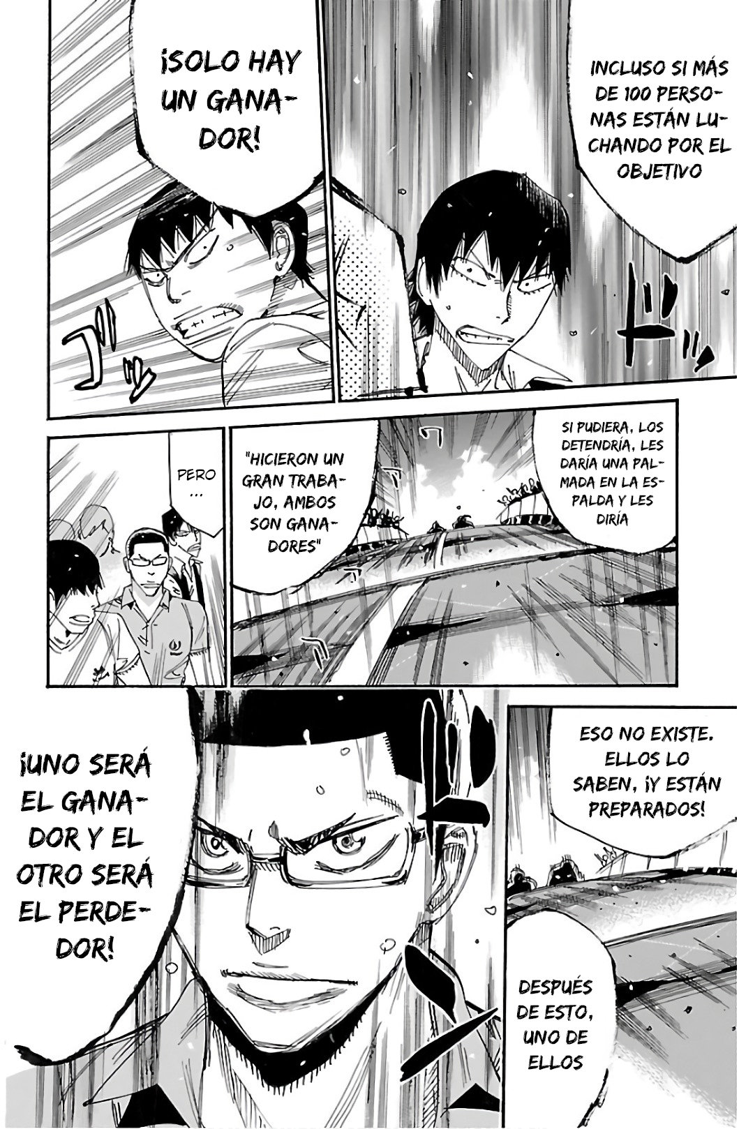 Yowamushi Pedal Capitulo 537: Uno contra uno página 18