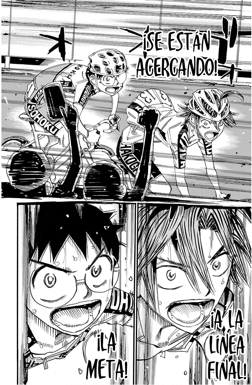 Yowamushi Pedal Capitulo 537: Uno contra uno página 3