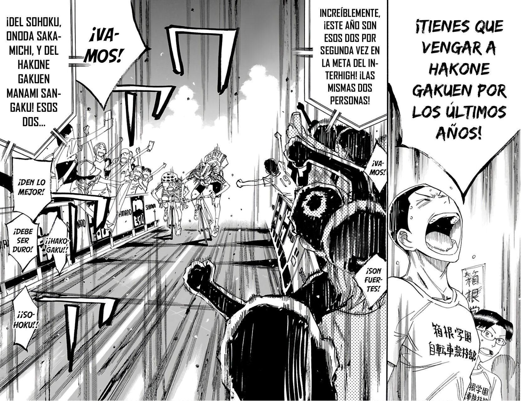Yowamushi Pedal Capitulo 537: Uno contra uno página 5