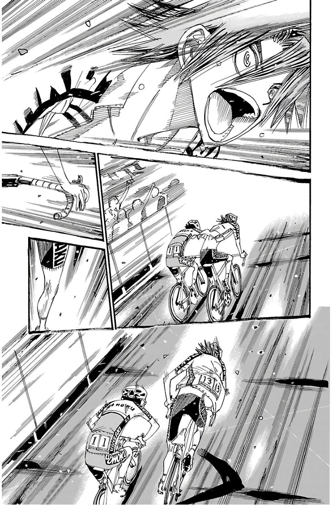 Yowamushi Pedal Capitulo 537: Uno contra uno página 9