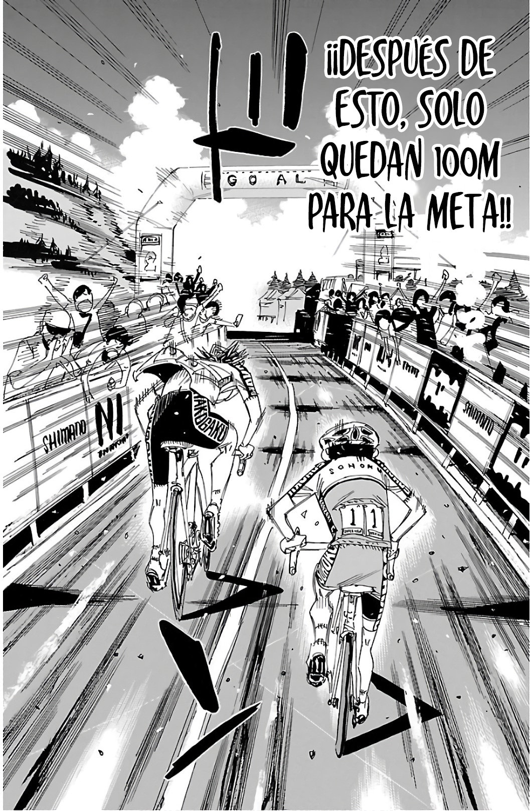 Yowamushi Pedal Capitulo 538: Pendiente página 15