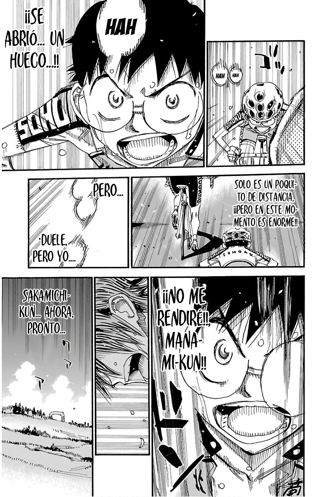 Yowamushi Pedal Capitulo 538: Pendiente página 16