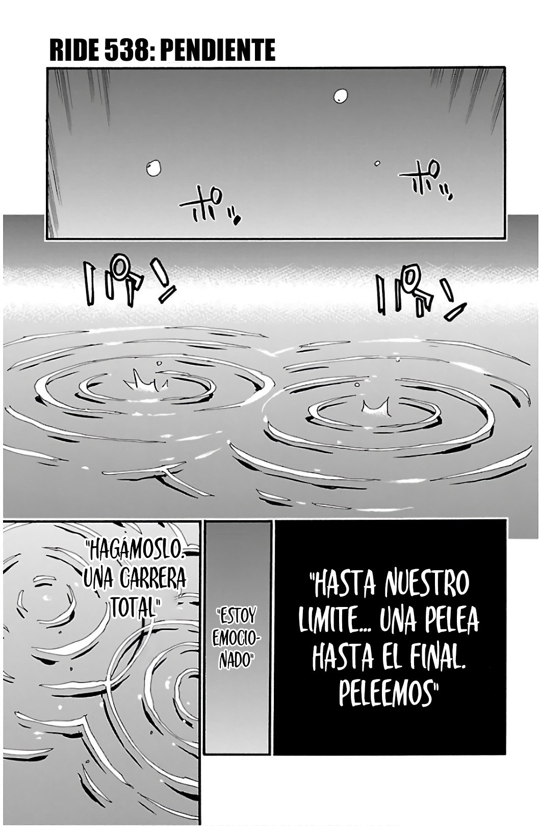 Yowamushi Pedal Capitulo 538: Pendiente página 2
